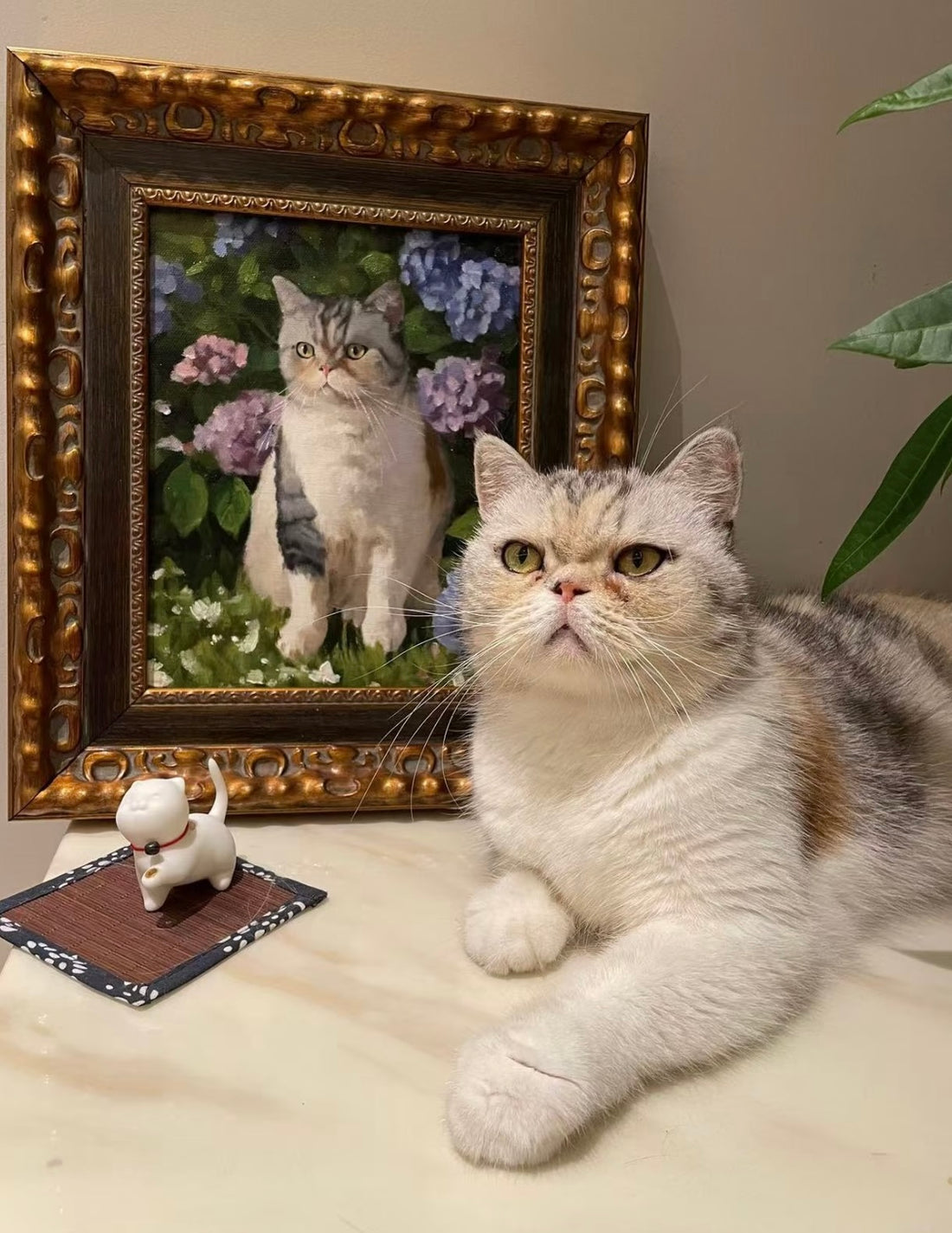 Personalisierte Haustier Acrylgemälde – Handgemalt auf Leinwand