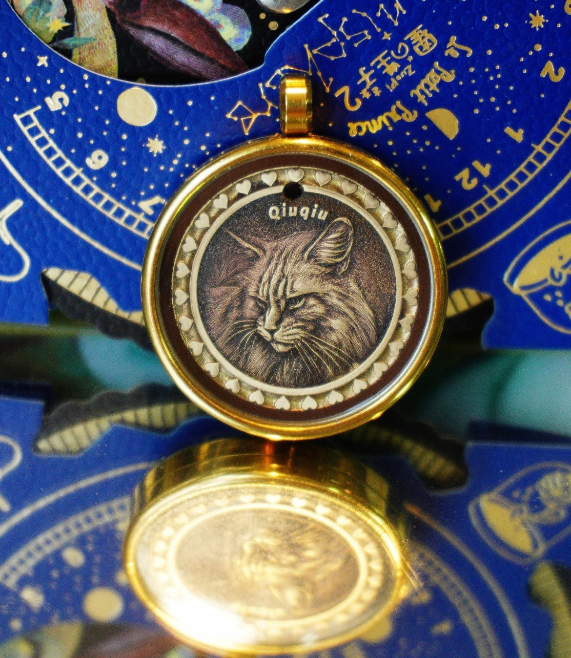 Personalisierte Haustier-Halskette aus Kupfer – Handgefertigtes Erinnerungsstück