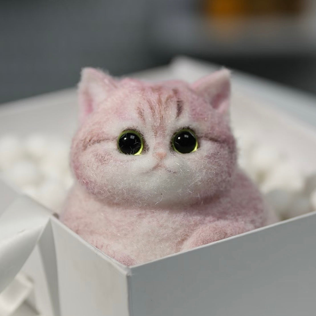 Katzen Squishy personalisiert – Handgefertigtes Anti-Stress-Spielzeug