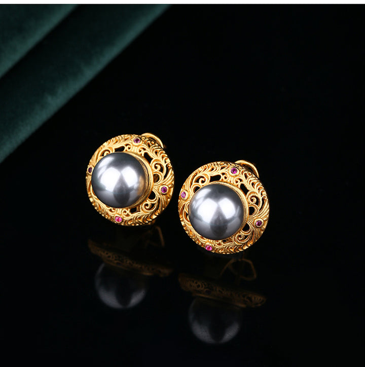 pearl earrings earrings
