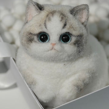 Katzen Squishy personalisiert – Handgefertigtes Anti-Stress-Spielzeug