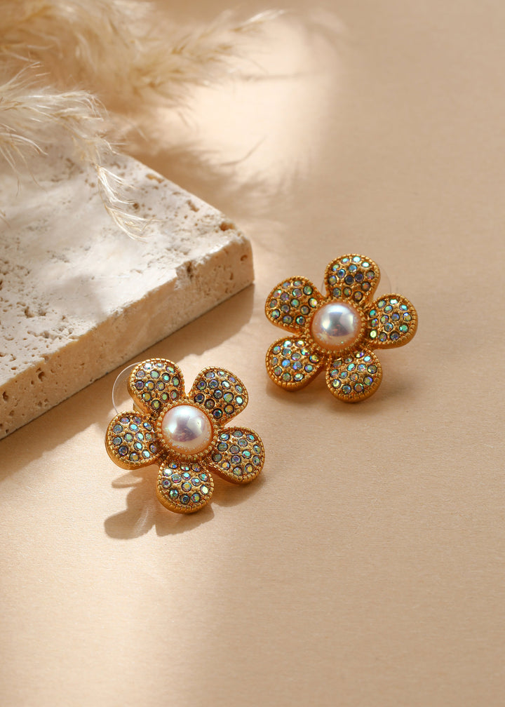 pearl earrings studs
