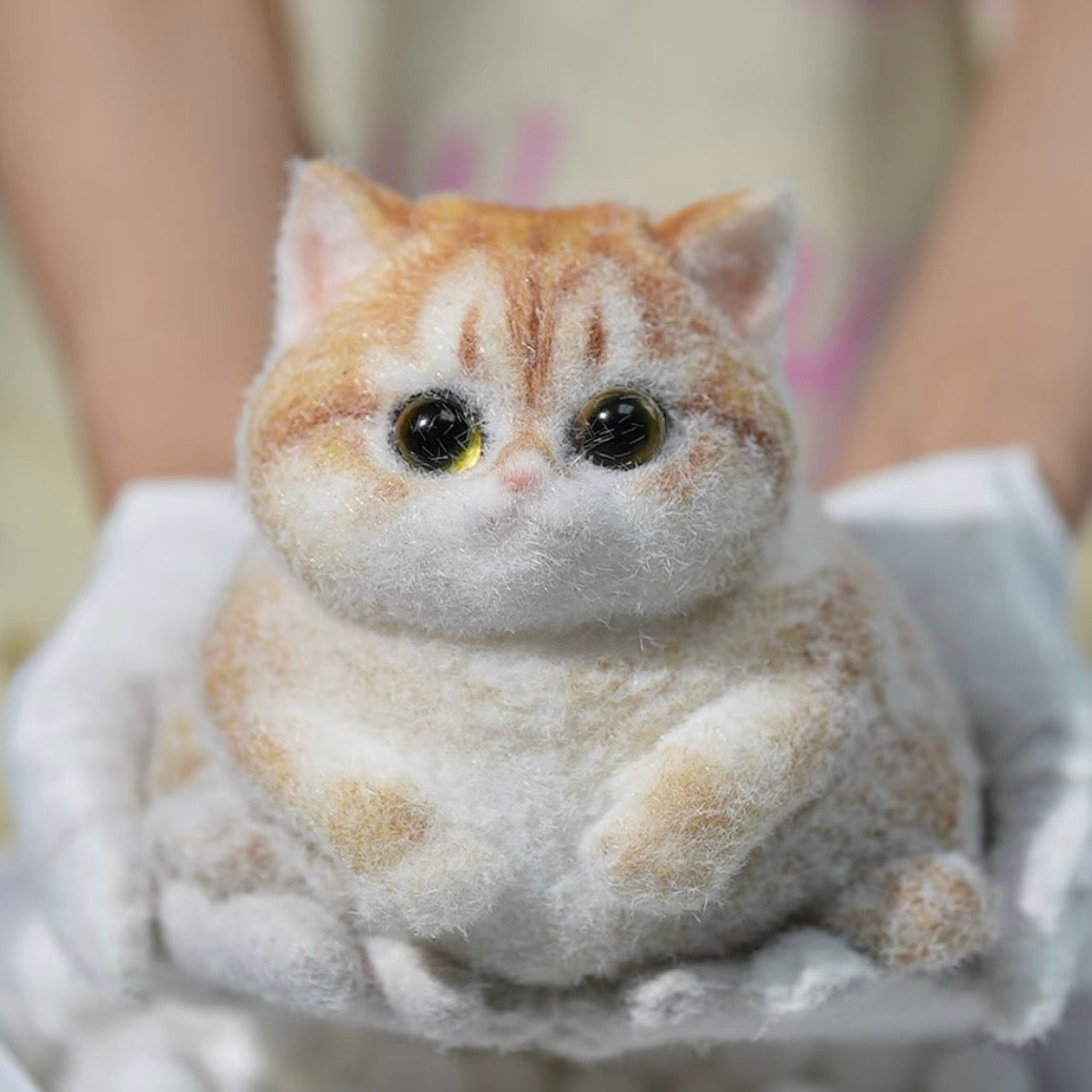 Katzen Squishy personalisiert – Handgefertigtes Anti-Stress-Spielzeug